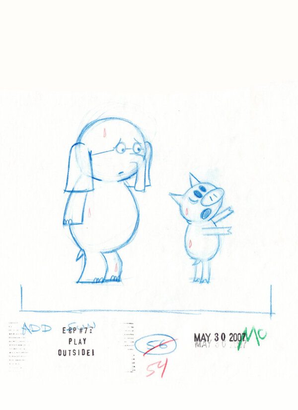 Now I Like Rain sketch