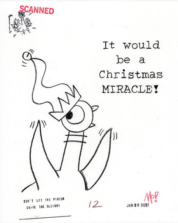 It Would Be a Christmas Miracle!