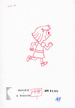 She Barged Right In sketch