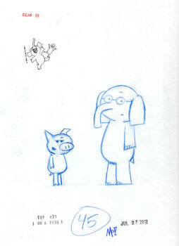 Pretend to Be a Frog sketch