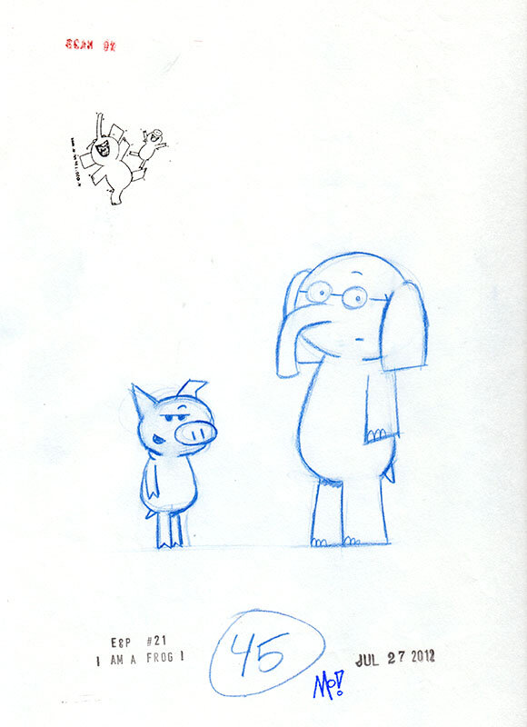 Pretend to Be a Frog sketch