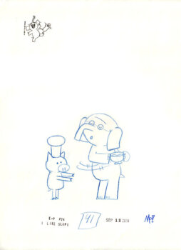 I Will Try a Small Taste Sketch