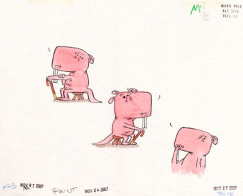 He Thought Seriously