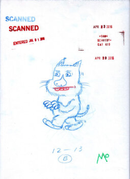 Frankenthaler and Kerry sketch