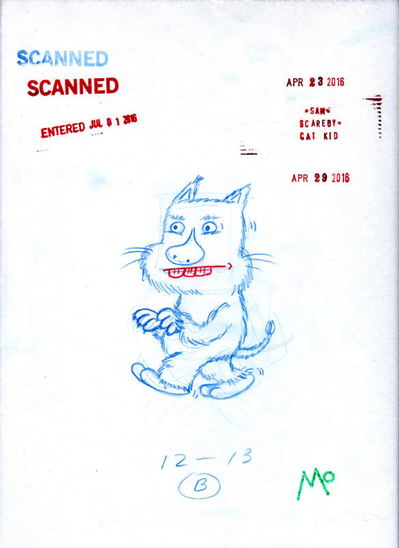 Frankenthaler and Kerry sketch