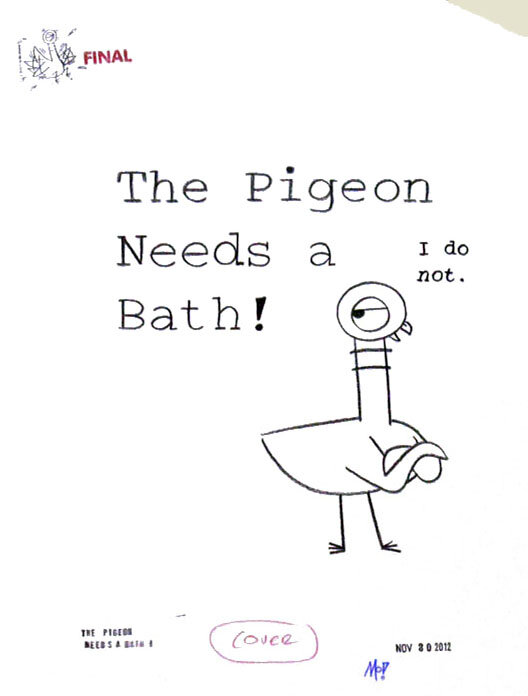 The Pigeon Needs a Bath Cover