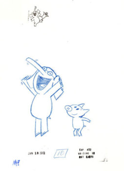 I Cannot Wait Sketch