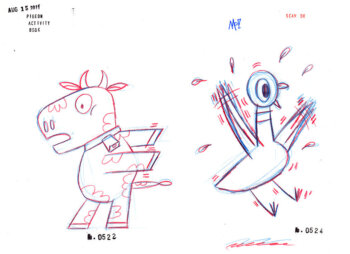 A Bus and Cranky Sketch