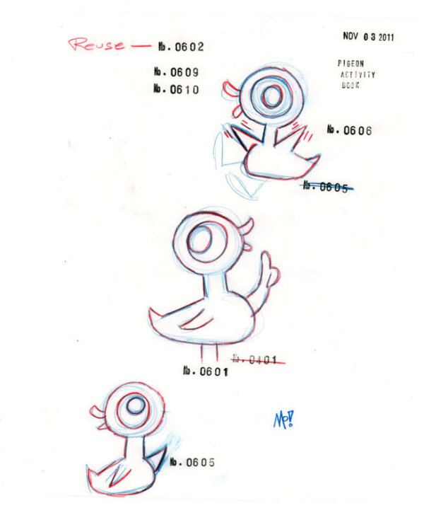 Duckling Sketch IV