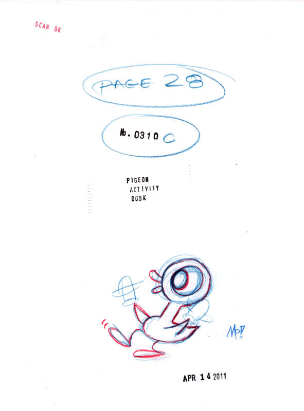 Duckling with Puppet Sketch