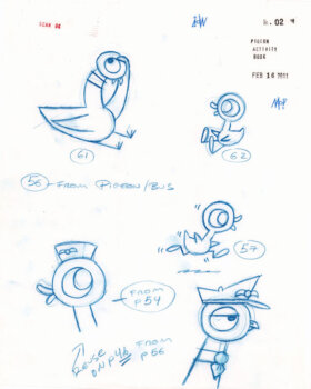 Fly Pigeon Air Sketch II