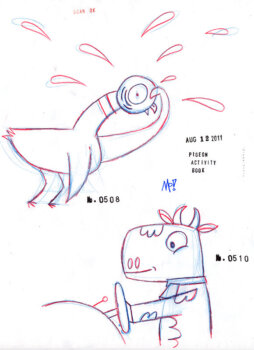 Mad Cow Driving Sketch