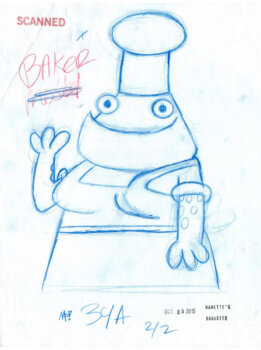 Baker Juliette Sketch