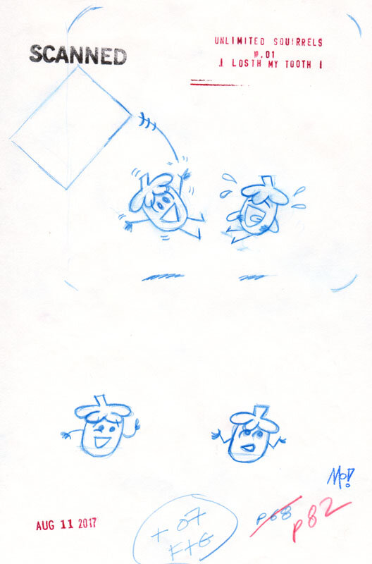 Acorn-y Joke Sketch
