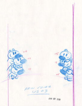 I Want to Sleep Under the Stars Cover Sketch