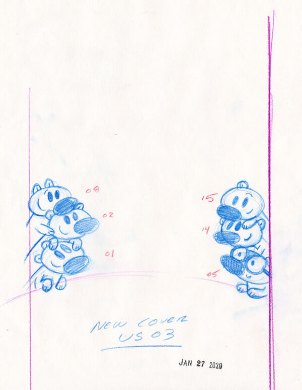 I Want to Sleep Under the Stars Cover Sketch