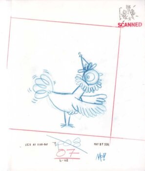 My Fancy Plumage Sketch