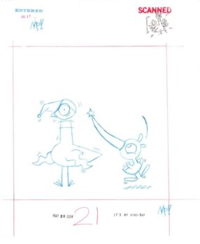 We Share a Bird-Day Sketch