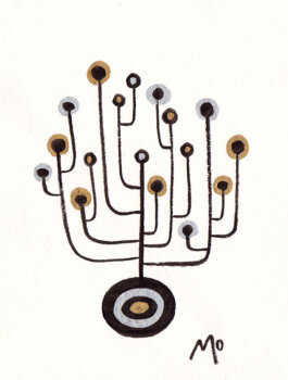 Conditions for Life (Gold and Black)