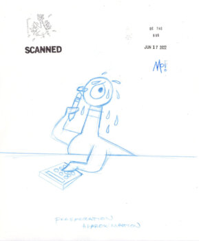 Perspiration Sketch