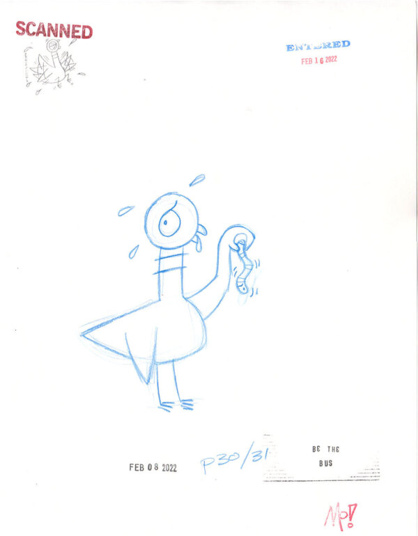 The Early Bird Gets the Worm Sketch