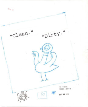 Clean Dirty Sketch