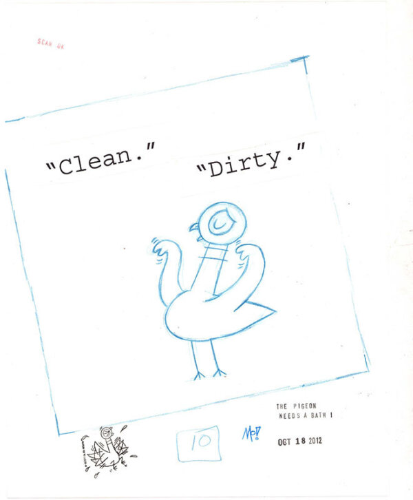 Clean Dirty Sketch