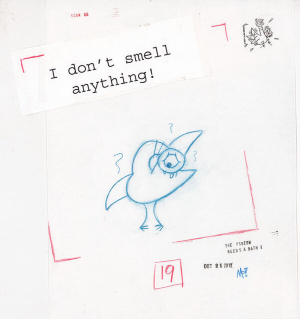 I Don’t Smell Anything Sketch
