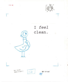 I Feel Clean Sketch
