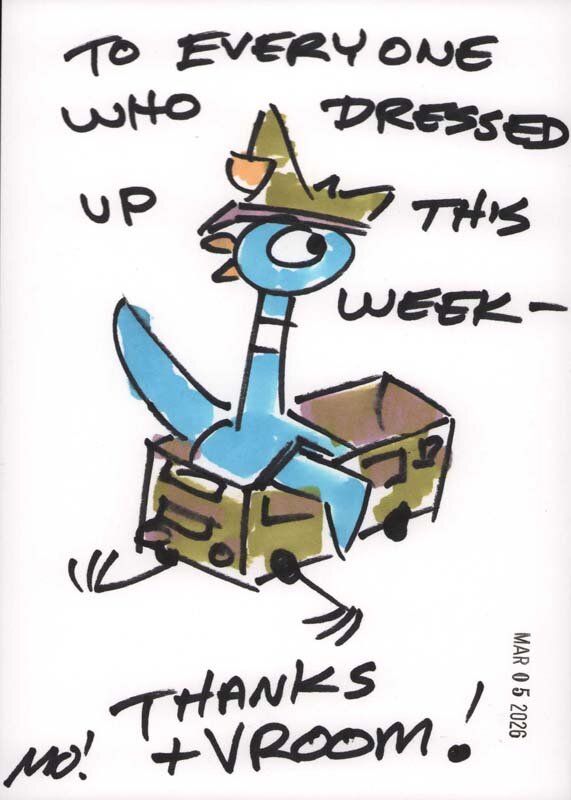 To Everyone Who Dressed Up