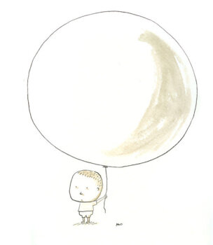 Boy With Big Balloon