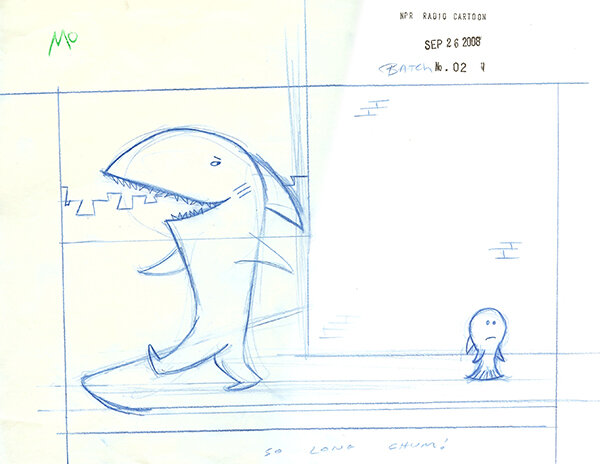 So Long, Chum! Sketch