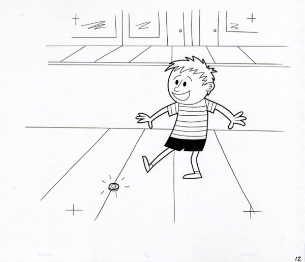 One Day, a Boy Found a Penny