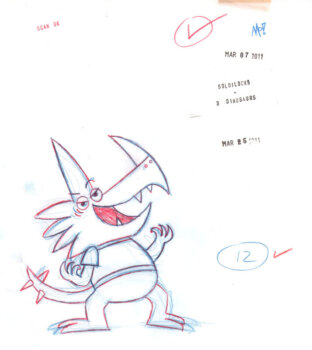 Big Evil Laugh Sketch