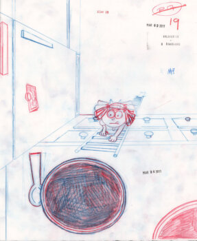 Climbed the Ladder Sketch
