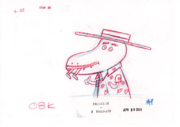 Polaroid Photo Sketch