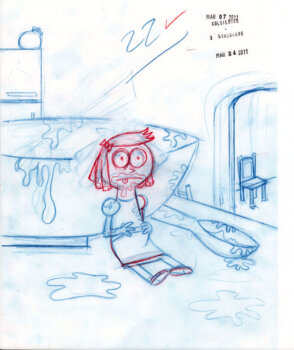 Soon Goldilocks Was Stuffed Sketch II