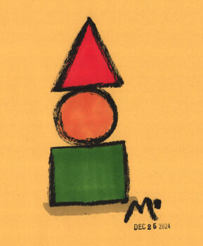 Happy Day in an Abstract Way