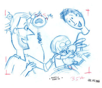 To Have Knuffle Bunny Back Sketch