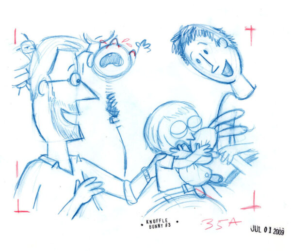 To Have Knuffle Bunny Back Sketch